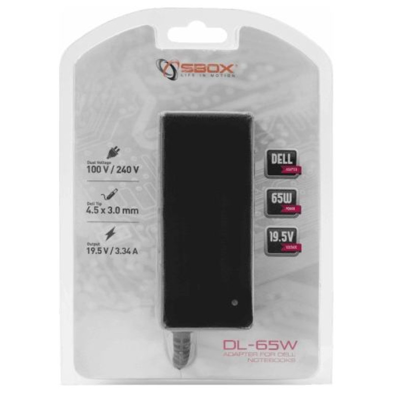 Sbox Adapter for Dell Notebooks DL-65W
