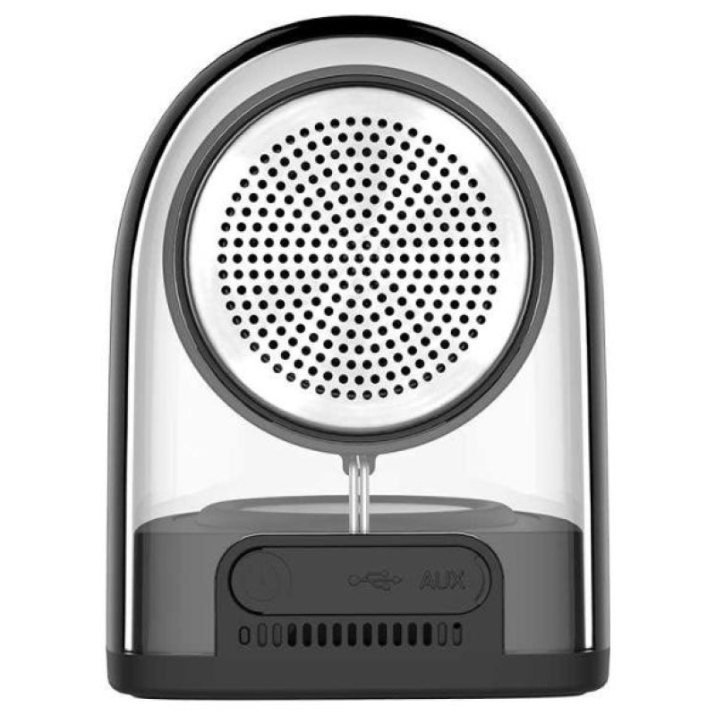 Devia Crystal Series TWS Speaker with Silicon Case (2pcs) Black