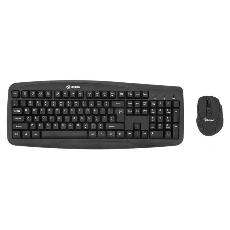 Tellur Basic Wireless Keyboard and Mouse Kit Black