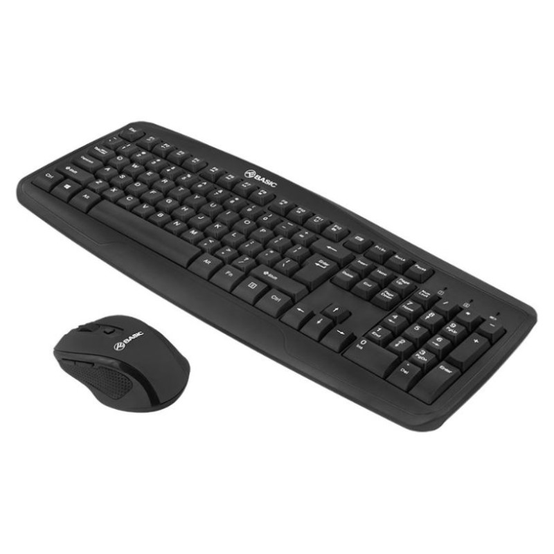 Tellur Basic Wireless Keyboard and Mouse Kit Black