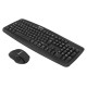 Tellur Basic Wireless Keyboard and Mouse Kit Black