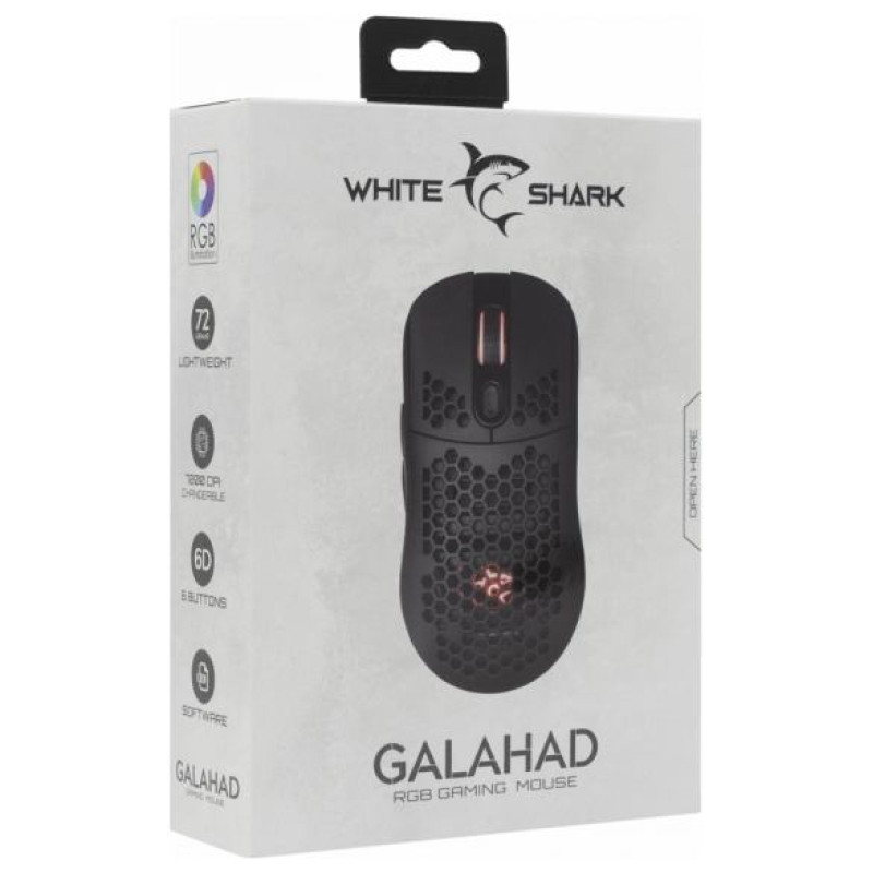 White Shark GM-5007 GALAHAD-B Gaming Mouse Black