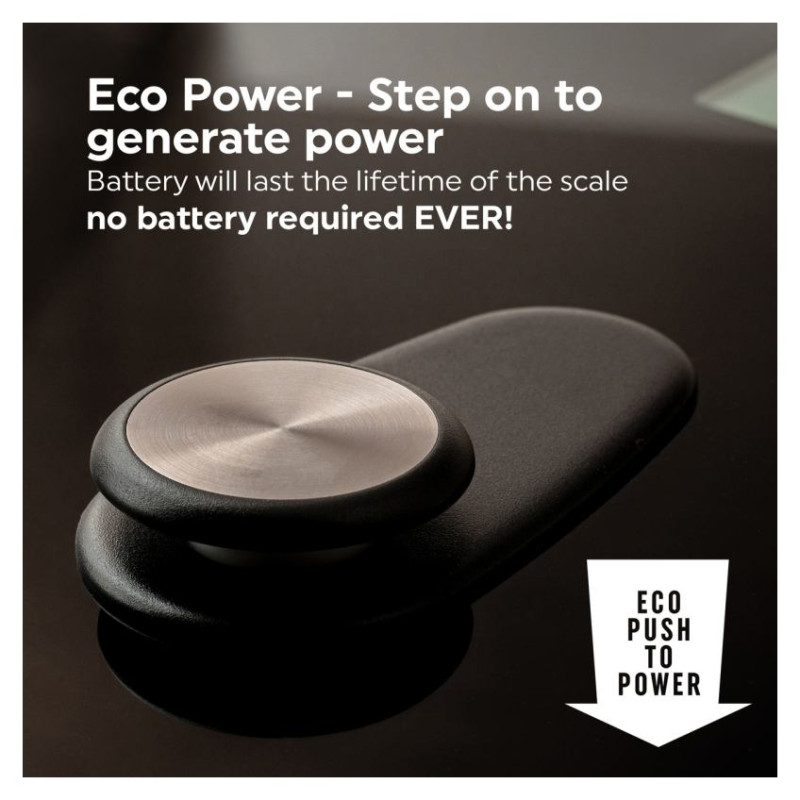 Salter 9224 BK3RFEU16 Eco Power Digital Bathroom Scale Black