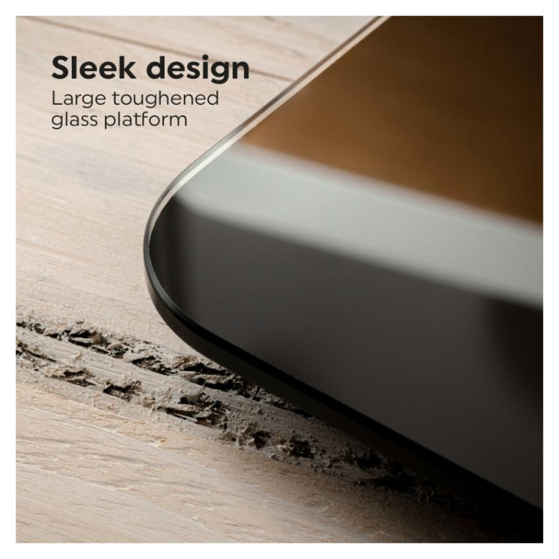 Salter 9224 BK3RFEU16 Eco Power Digital Bathroom Scale Black