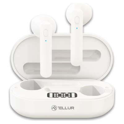 Tellur Flip True Wireless Earphones White