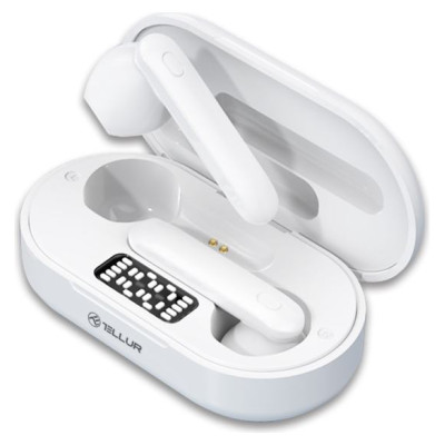 Tellur Flip True Wireless Earphones White