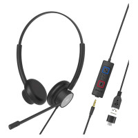 Tellur Voice 420 Wired Headset Binaural Black