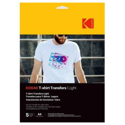Kodak T-Shirt Transfers Light 5pcs (3510560)
