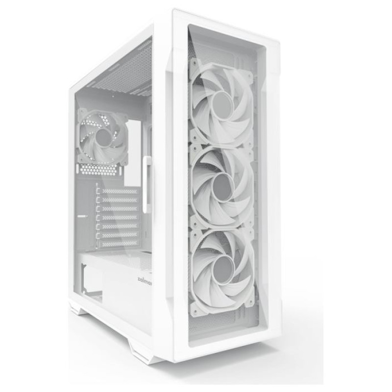 Zalman I3 NEO TG White, RGB fan x4