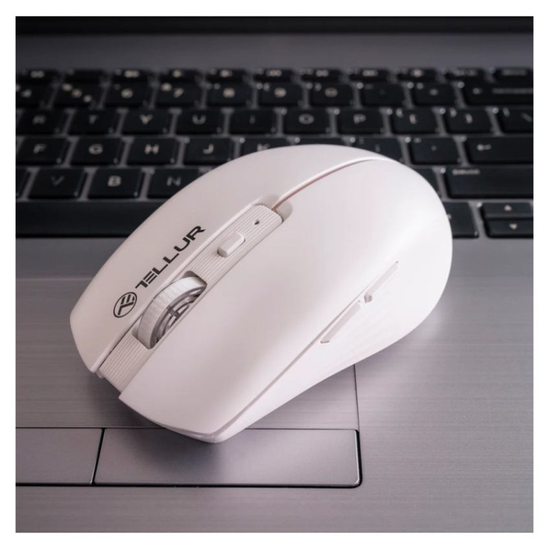 Tellur Silent Click Wireless Mouse White