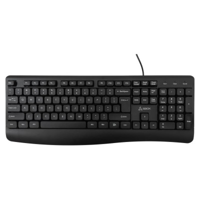 Sbox K-103 Keyboard US Black