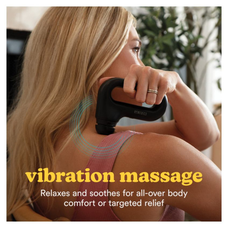 Homedics HHP-120BK Portable Vibration Massage Gun