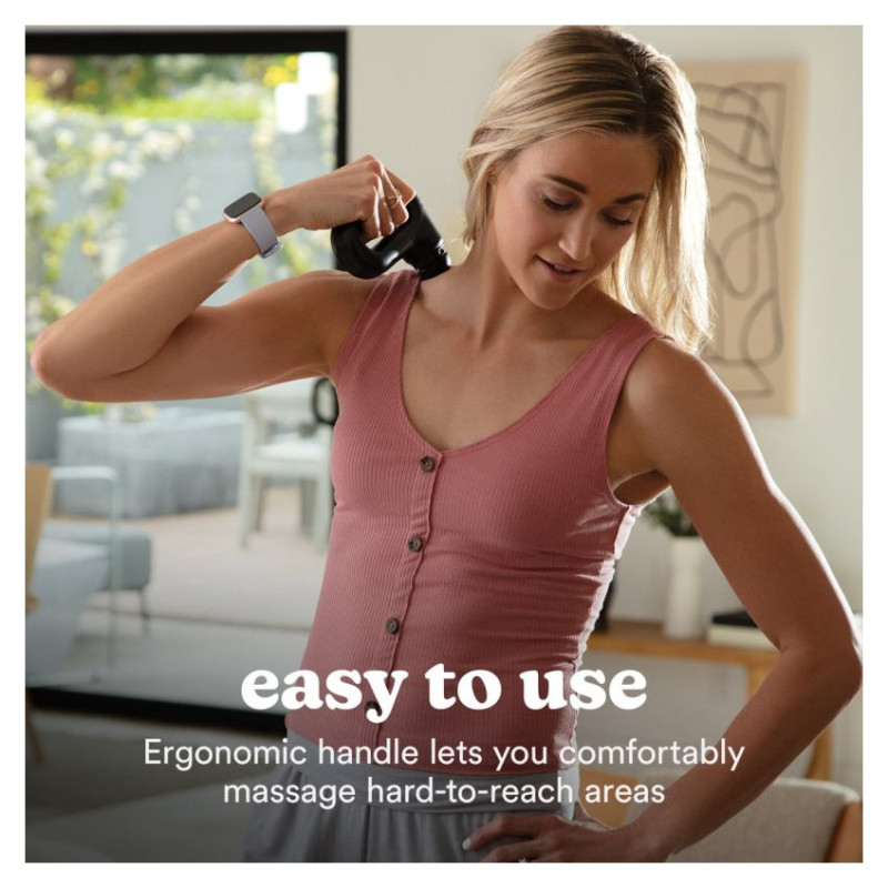 Homedics HHP-120BK Portable Vibration Massage Gun