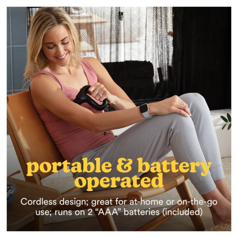 Homedics HHP-120BK Portable Vibration Massage Gun