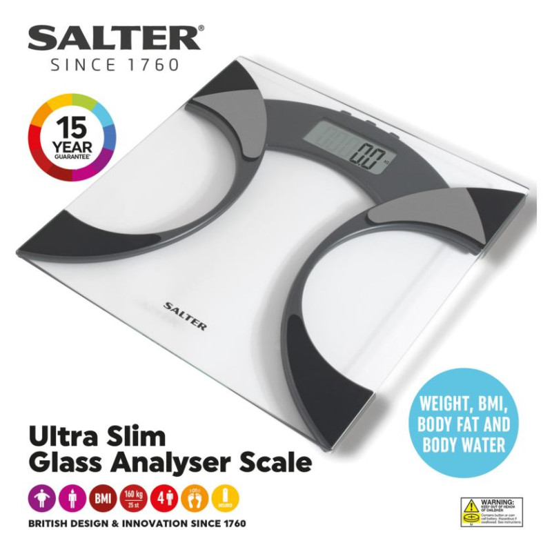 Salter 9141 BKCFEU16 Analyser Black