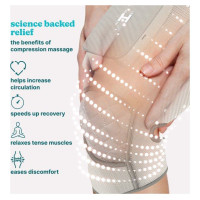 Homedics SR-CMXKE10HBND  Modulair Compression System Knee Wrap + Controller