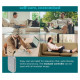 Homedics SR-CMXKE10HBND  Modulair Compression System Knee Wrap + Controller