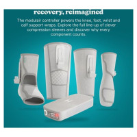 Homedics SR-CMXKE10HBND  Modulair Compression System Knee Wrap + Controller