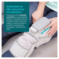 Homedics SR-CMXKE10HBND  Modulair Compression System Knee Wrap + Controller