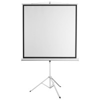 Sbox PSMT-112-2 Tripod Manual Screen for Projectors