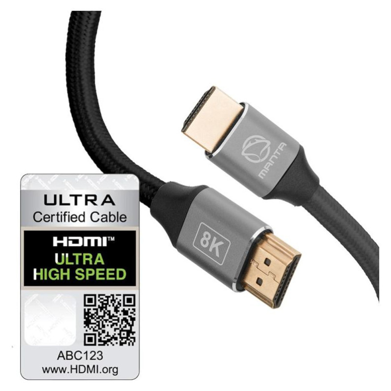 Manta HDMI 2m 8K