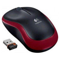Logitech MOUSE USB OPTICAL WRL M185/RED 910-002237 LOGITECH