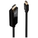 Lindy CABLE MINI DP TO HDMI 1M/36926 LINDY