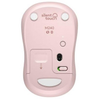 Logitech MOUSE BLUETH OPTICAL M240/ROSE 910-007121 LOGITECH