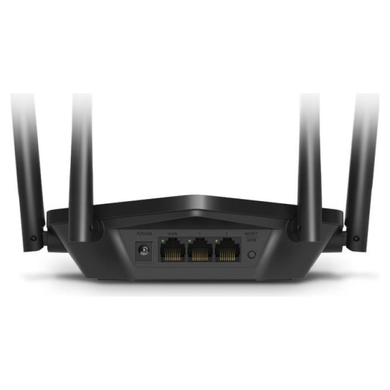 Mercusys Wireless Router|MERCUSYS|1500 Mbps|Wi-Fi 6|IEEE 802.11a/b/g|IEEE 802.11n|IEEE 802.11ac|IEEE 802.11ax|3x10/100/1000M|LAN \ WAN ports 1|Number of antennas 4|MR60X