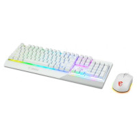 MSI KEYBOARD +MOUSE/VIGOR GK30 COMBO WHITE US MSI