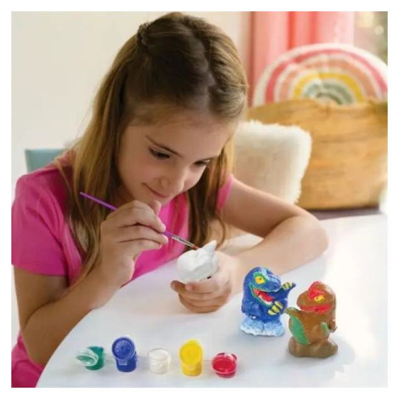 4M 3D veidnes un krāsas Dinozauri