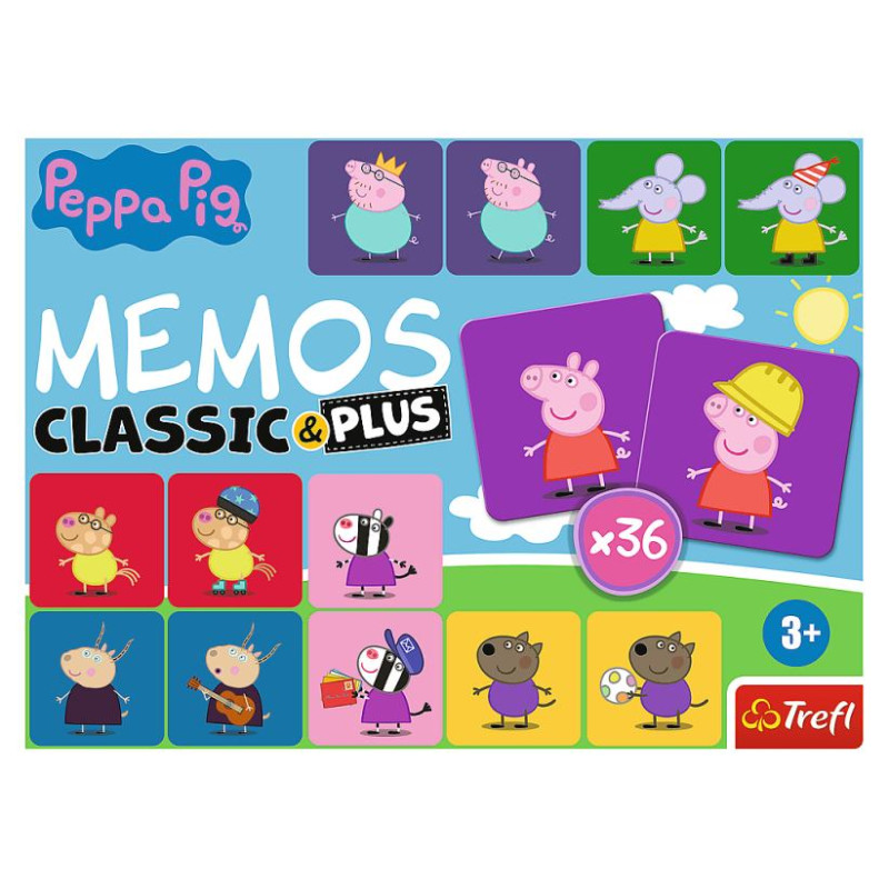 Trefl PEPPA PIG Memo Classic Plus