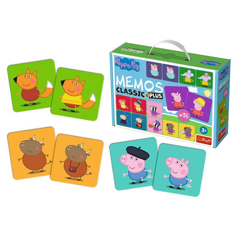 Trefl PEPPA PIG Memo Classic Plus