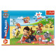 Trefl PAW PATROL Puzle 15 Ķepa Patruļa, 24 gab.
