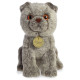 Aurora Plush AURORA Miyoni Mīkstā rotaļlieta Scottish fold cat, 22 cm