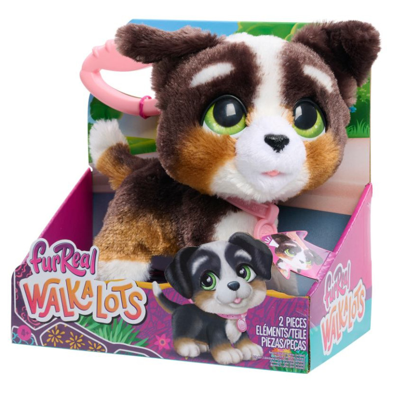 Furreal Walk-a-Lots Bernedoodle Interaktīvā rotaļlieta