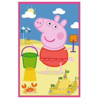 Trefl PEPPA PIG Pužļu komplekts Draudzības spēks, 3x50 gab.