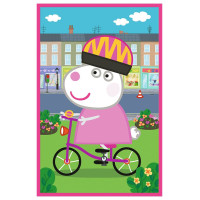 Trefl PEPPA PIG Pužļu komplekts Draudzības spēks, 3x50 gab.