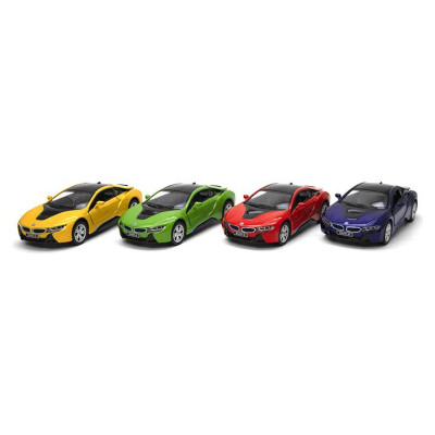 Kinsmart 5" Bmw I8, mērogs 1:38