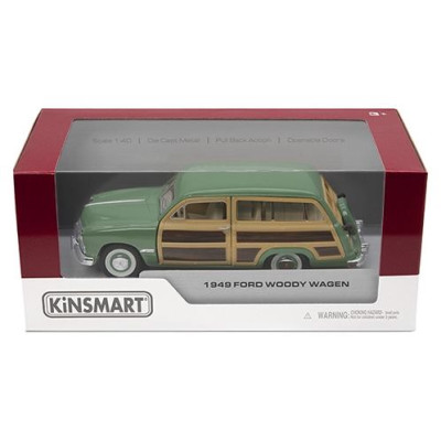 Kinsmart Miniatūrais modelis - 1949 Ford Woody Wagon, izmērs 1:40