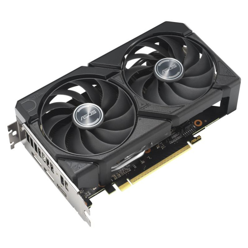 Asus Graphics Card|ASUS|AMD Radeon RX 9060 XT|16 GB|GDDR6|128 bit|PCIE 5.0 16x|Dual Slot Fansink|DUAL-RX9060XT-16G