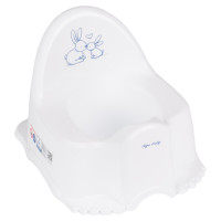 Tega Baby Bērnu podiņš ECO RABBITS white TegaBaby KR-007-103