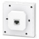 Tp-Link Access Point|TP-LINK|Omada|3000 Mbps|IEEE 802.11a|IEEE 802.11b|IEEE 802.11g|IEEE 802.11n|IEEE 802.11ac|IEEE 802.11ax|1x10/100/1000M|Number of antennas 2|EAP650-WALL