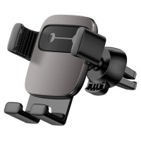 Baseus Cube SUYL-FK01 gravity phone holder 4.7-6.6" for car air vent - black
