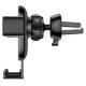 Baseus Cube SUYL-FK01 gravity phone holder 4.7-6.6" for car air vent - black