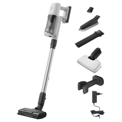 Electrolux 600 bezvadu putekļusūcējs bez maisiņa, balts - EP61HB21UV