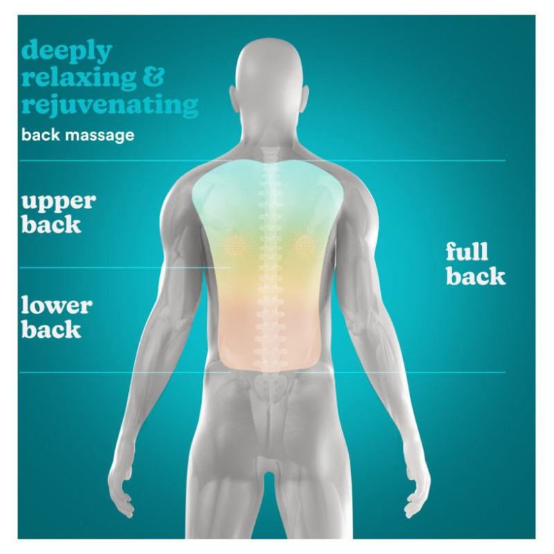 Homedics SBM-65H-EU Shiatsu Experience Back Massager + Heat