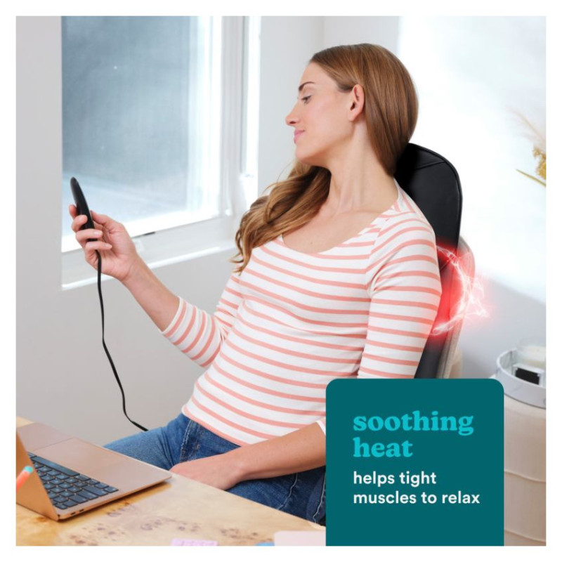 Homedics SBM-65H-EU Shiatsu Experience Back Massager + Heat