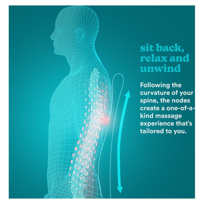 Homedics SBM-65H-EU Shiatsu Experience Back Massager + Heat