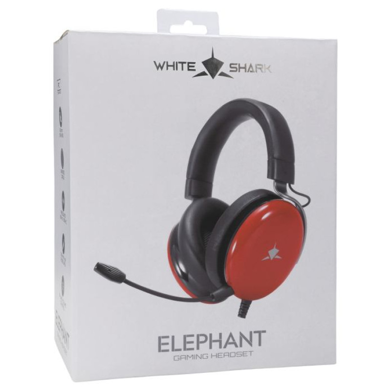 White Shark GH-2540 Elephant Red